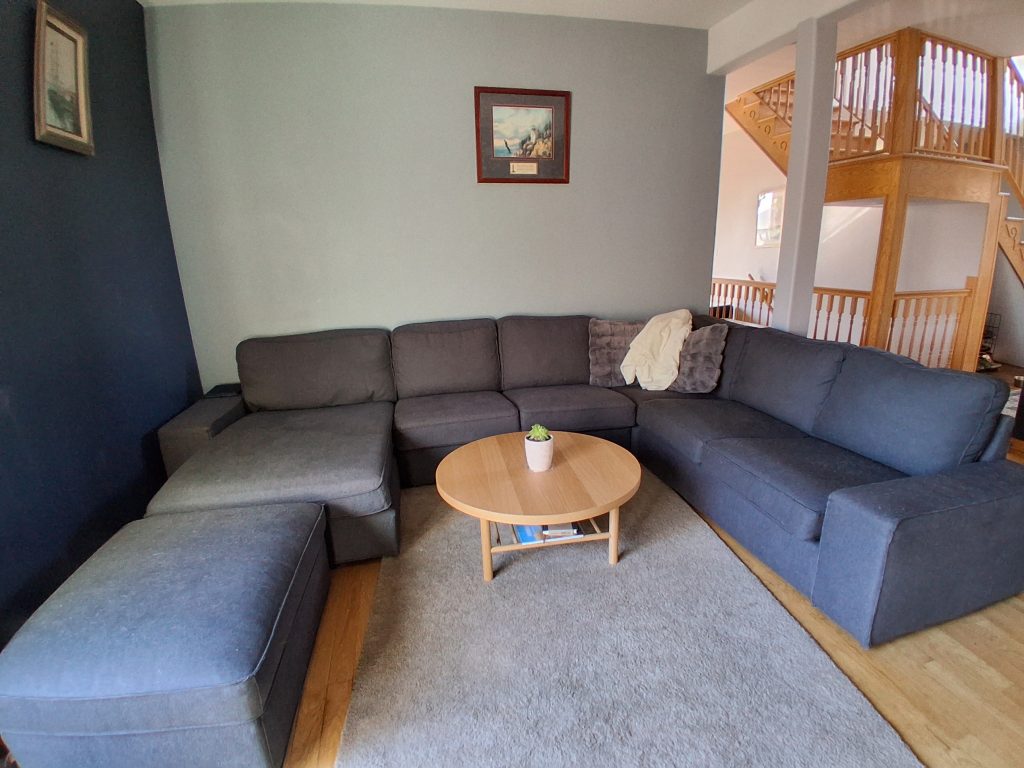 Five minute reset - living room