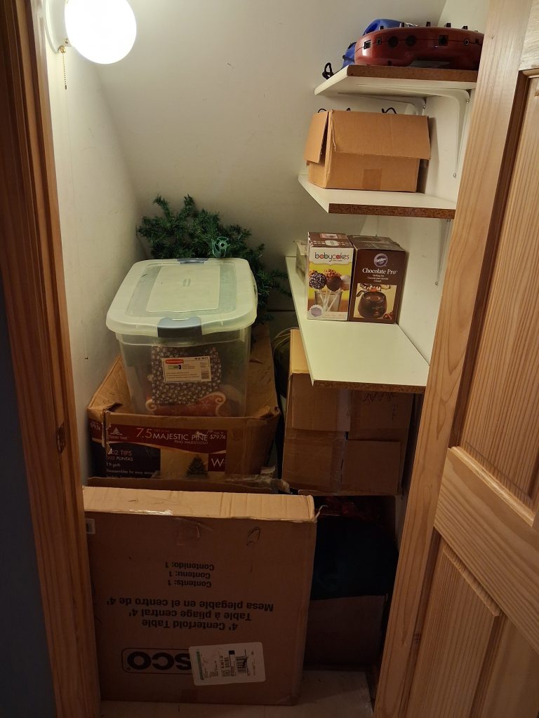 photos of organized spaces - after organized storage space