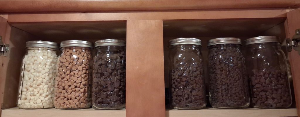 photos of organized spaces - After pantry organization