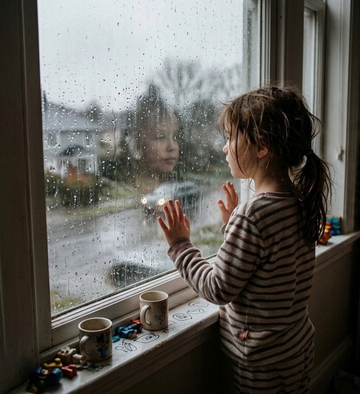 Making decluttering fun: a rainy day diversion
