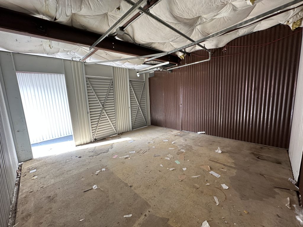 clean out your storage unit