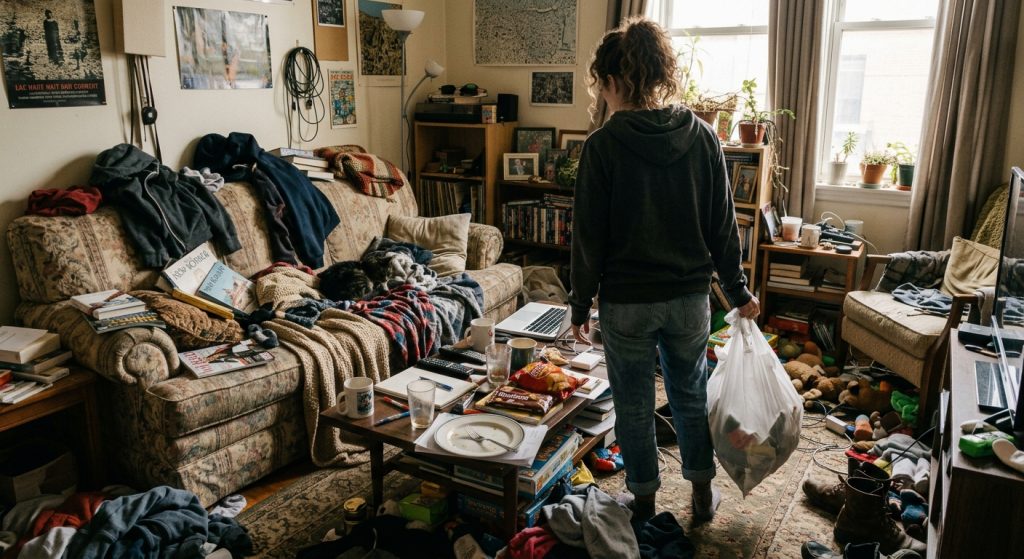 5 step no mess decluttering